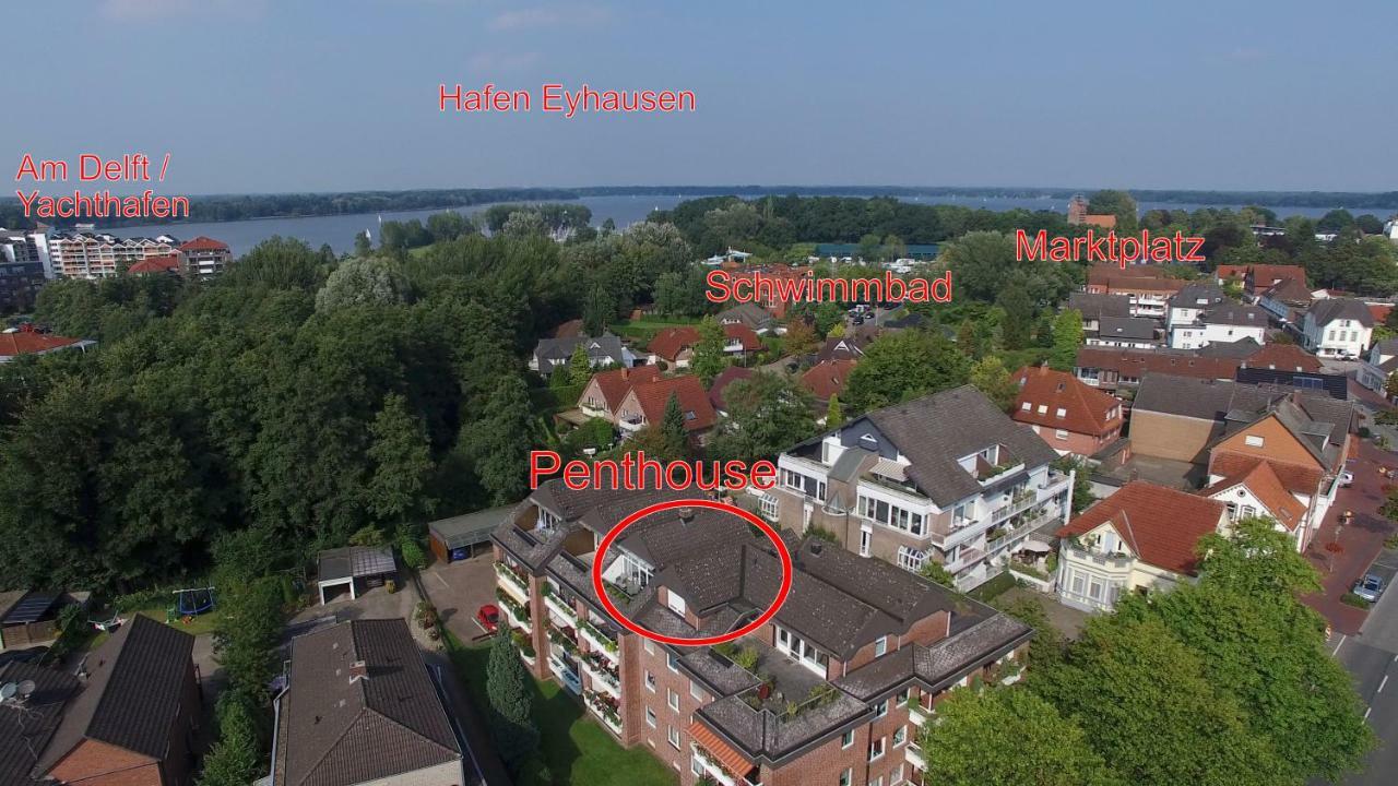 Moderne, Luxuriose Ferienwohnung In Bad Zwischenahn Luaran gambar